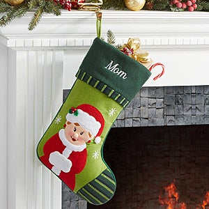 Mrs. Claus- Christmas Family Stocking