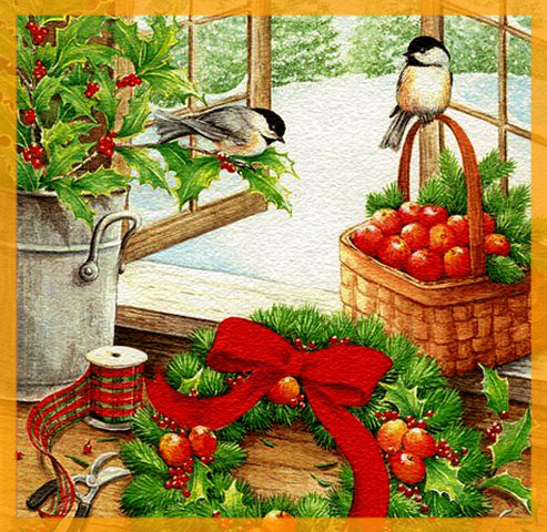 The Birds' Christmas - by F. E. Mann