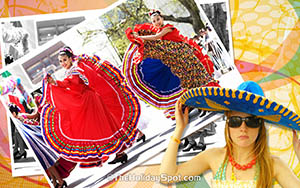 HD wallpapers showcasing Mexican Dancers on Cinco De Mayo celebration.