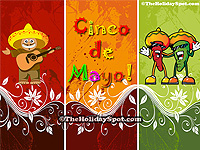 1440x900 HD Cinco de Mayo Desktop illustration