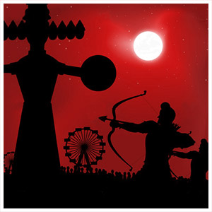 The ritual of Dussehra
