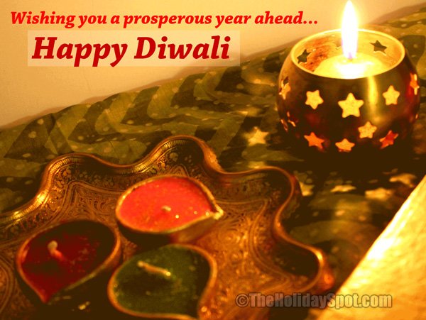 Diwali Greetings for the properous year ahead