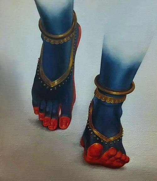 The Legs of Goddes Kali