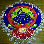 Diwali rangoli patterns