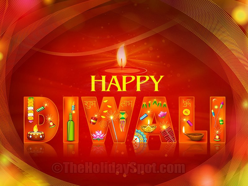 Diyas and Fire Crackers