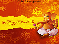 HD Lord Ganesh wallpaper for Diwali