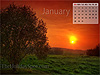 Monthwise calendar wallpapers