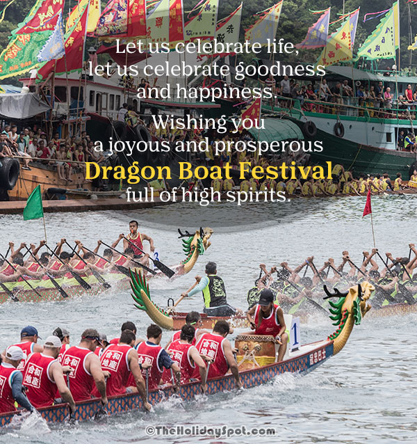 Greeting card themed with Dragon Boat Fesital celebration