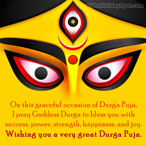 Wishing you a very great Durga Puja