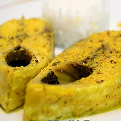  Steamed hilsa(bhapa ilish)
