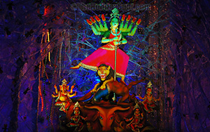 HD Wallpaper of Maa Durga