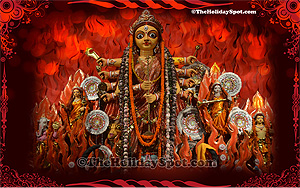 High Definition Durga Puja Wallpaper