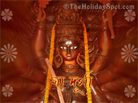 Idol of Maa Durga
