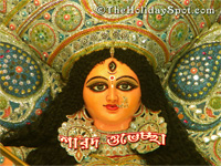 Face of Maa Durga