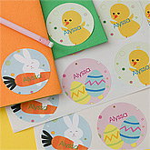 Easter Fun Personalized Stickers