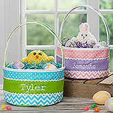 Easter Fun Embroidered Soft Baskets