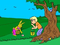 Easter egg-hunting
