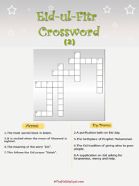 Eid-ul-Fitr Crossword Puzzle