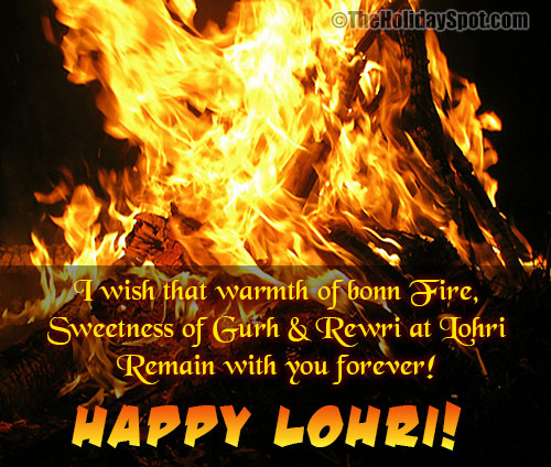 Lohri wishes with sweetness of Gurh & Rewri