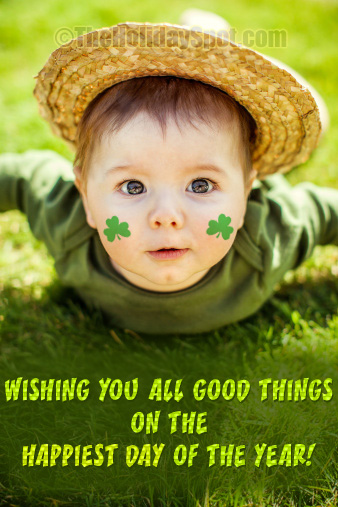 Paddy's day wishes for the happiest day of the year