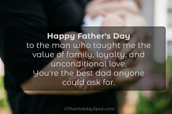 Father's Day message for WhatsAppp and Facebok status