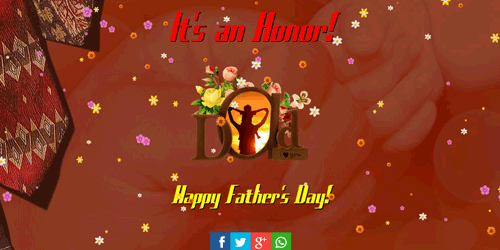 Make Your Own Animated Wishes for Your Dad and Share