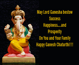 May Lord Ganesha bestow success, happiness, prosperity