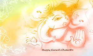 Lord Ganesha's illustration
