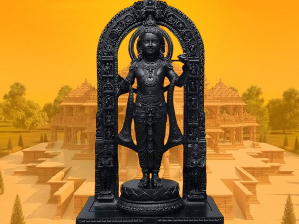 Ramlala in Ram Temple at Ayodhya