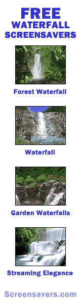 Free waterfall screensavers