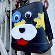 Recycled Treat Bucket Craft
