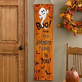 Happy Halloween Personalized Door Banner