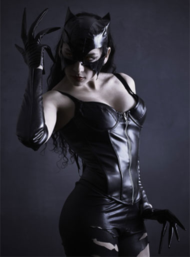 Catwoman costume for Halloween