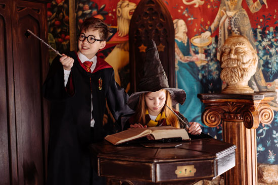 Harry Potter character costumes for Halloween