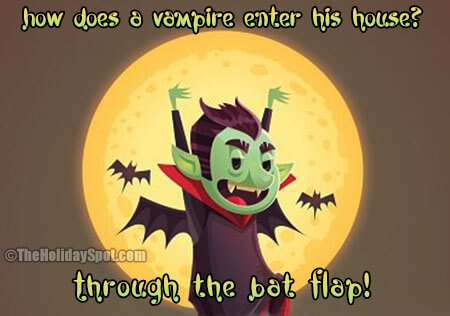 Vampire joke for Halloween