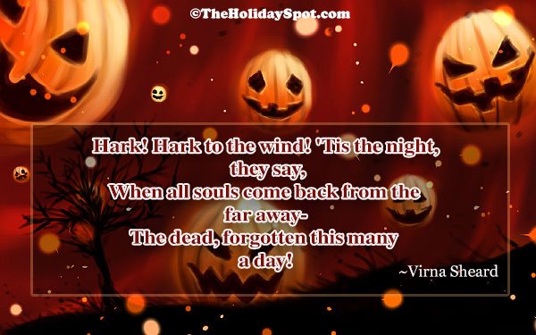 A quote on Halloween for whatsapp and facebook