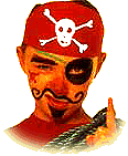 the dangerous pirate is here to rob you all