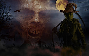 Wallpaper - Demons at Halloween Night