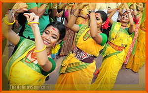 Vasanta Utsav Celebration at Shantiniketan