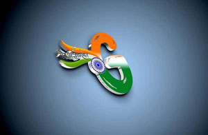 Alphabet G for Indian Independence Day