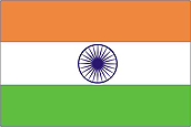 Indian Flag in the Year 1947