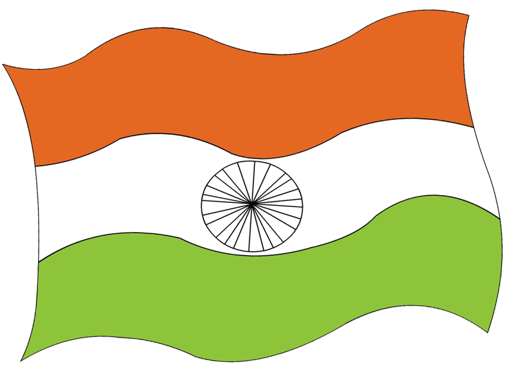 Images to color on Indian Independence Day | Indian Independence Day Coloring Book