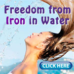 Freedom from Iron in Water