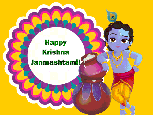 Happy Janmashtami Greetings for WhatsApp
