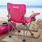 Toddler Personalized Pink Folding Camp Chair
