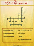 Click here for Lohri Crossword Puzzle