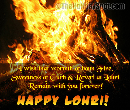 Lohri wishes with sweetness of Gurh & Rewri