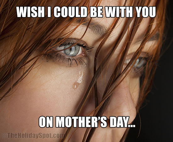 Mother's Day Miss You Meme from a daughter