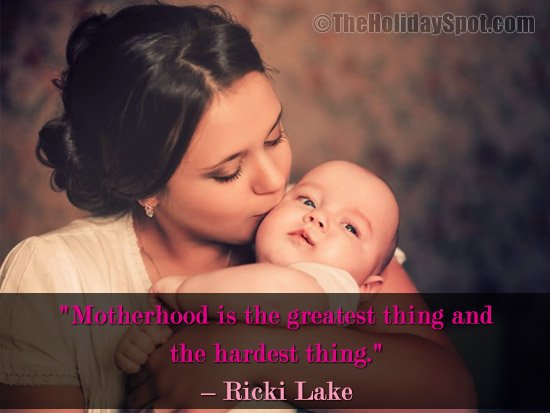 Mother's Day quotes on motherhood