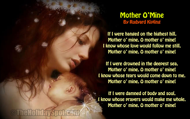 Mother's Day Poem - Mother O'Mine